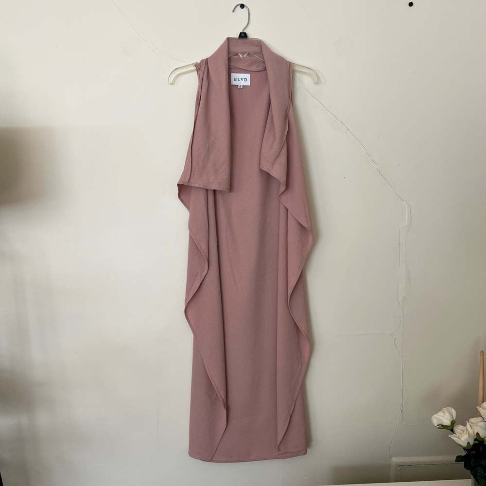 BLVD Long Duster Vest